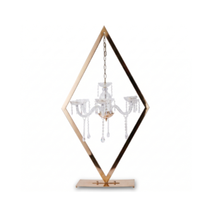 Centre de Table Losange Or (80cm)