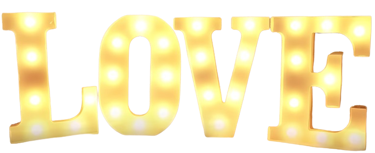 location lettres love 22 cm Nancy