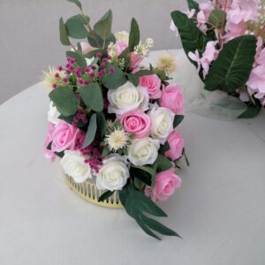 Lot de 4 Compositions Florales Artificielles