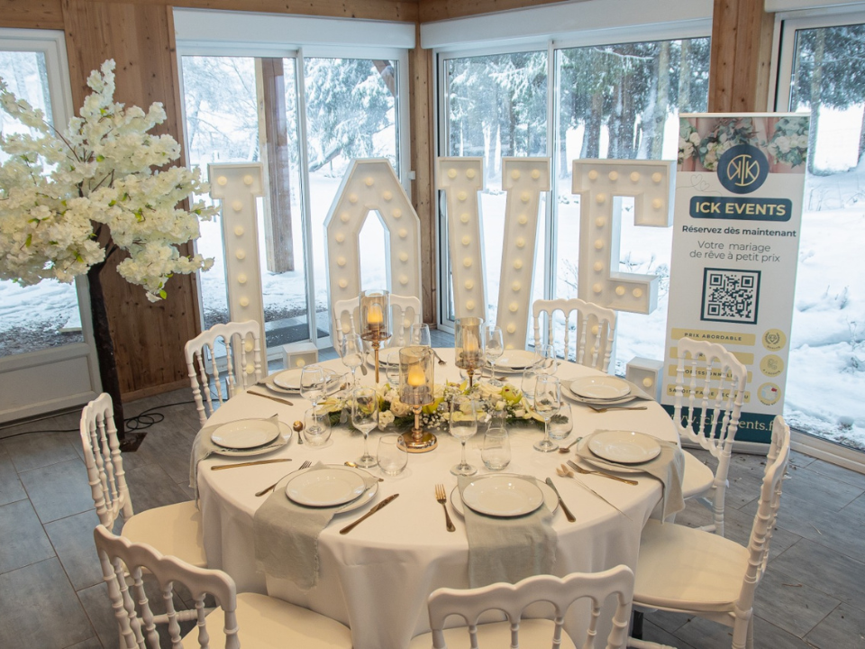 location de nappes Nancy pour mariages